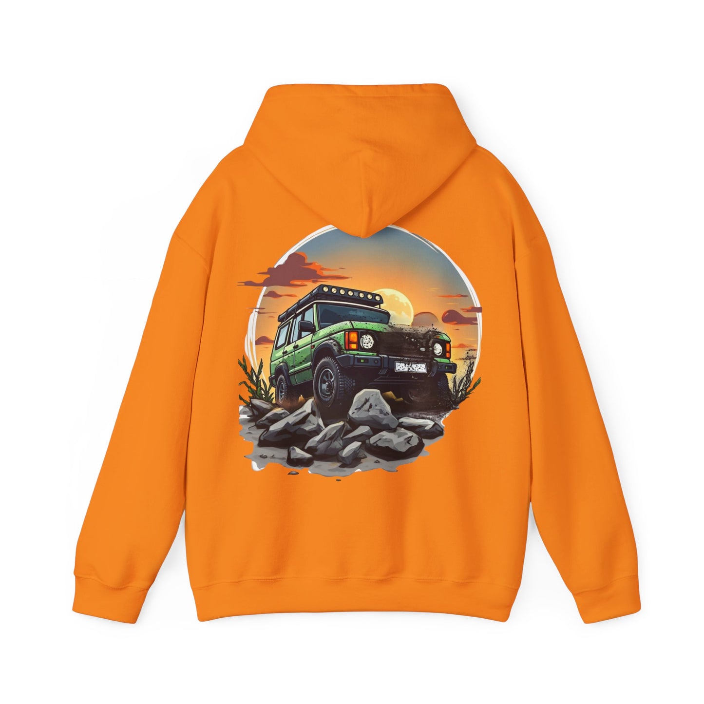 Adventure Hoodie with Fun SUV Design, Great for Road Trips, Gift for Car Lovers, Perfect for Outdoor Adventures, Casual Wear, Unique
