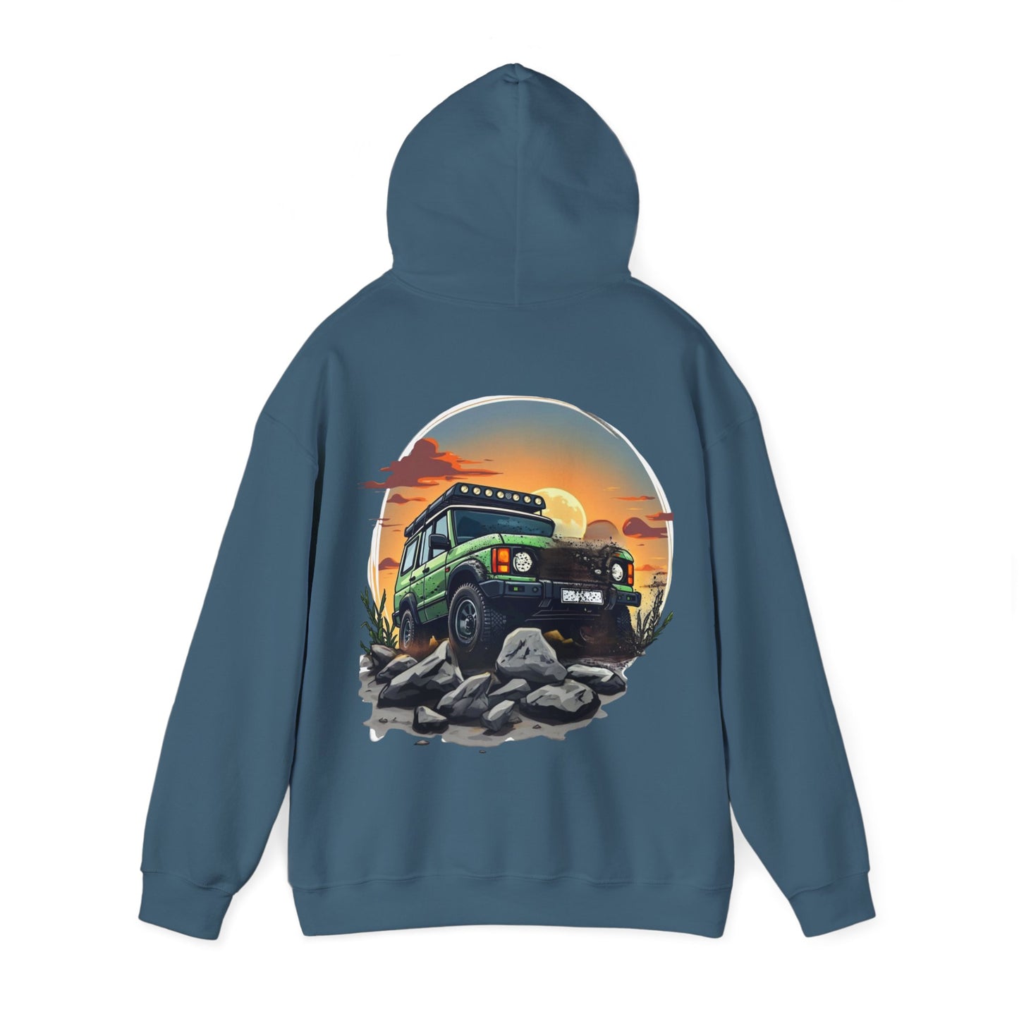 Adventure Hoodie with Fun SUV Design, Great for Road Trips, Gift for Car Lovers, Perfect for Outdoor Adventures, Casual Wear, Unique
