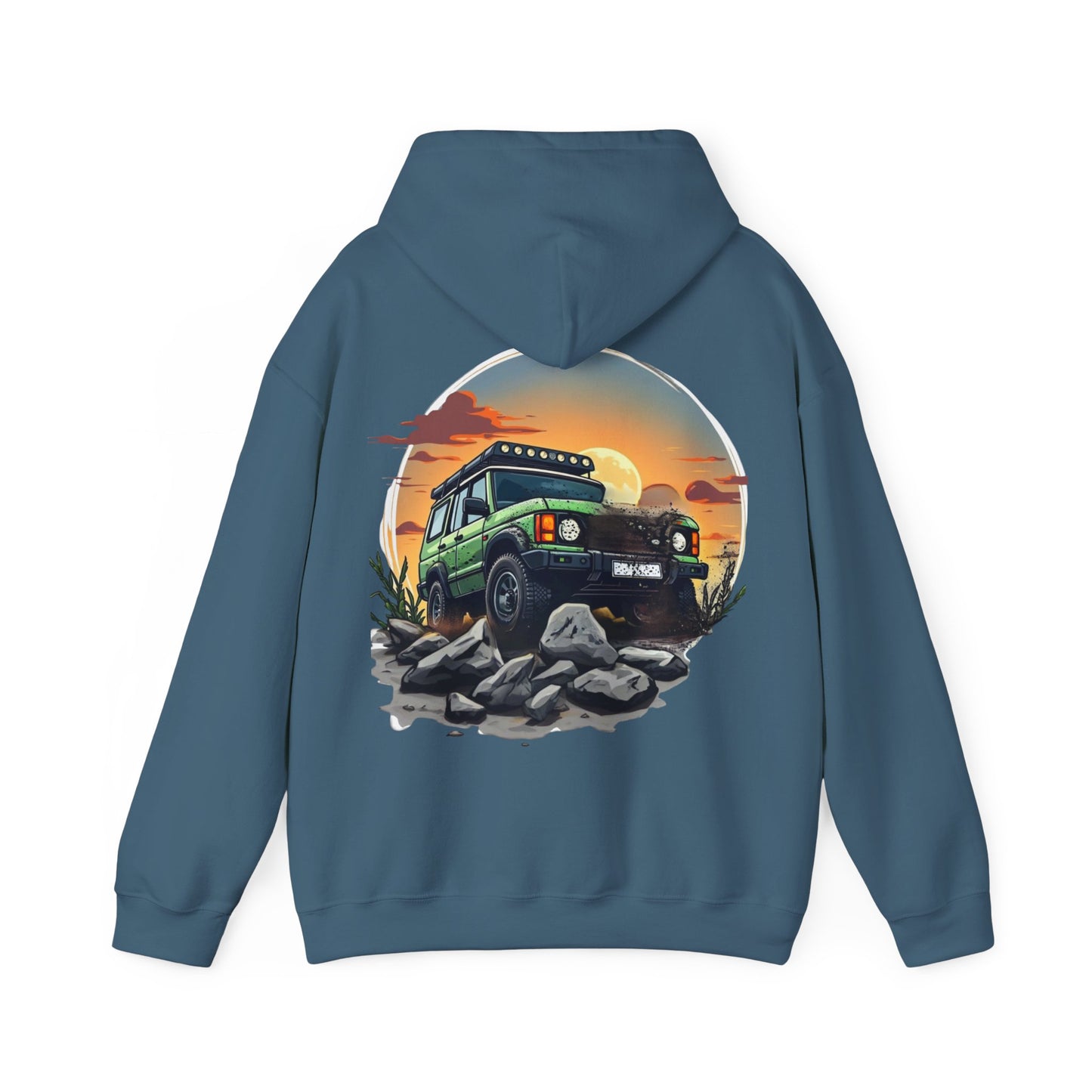 Adventure Hoodie with Fun SUV Design, Great for Road Trips, Gift for Car Lovers, Perfect for Outdoor Adventures, Casual Wear, Unique