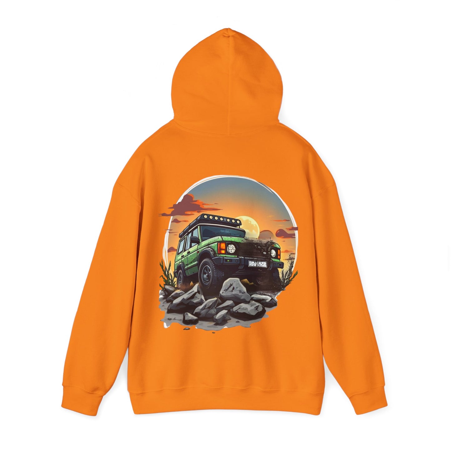 Adventure Hoodie with Fun SUV Design, Great for Road Trips, Gift for Car Lovers, Perfect for Outdoor Adventures, Casual Wear, Unique