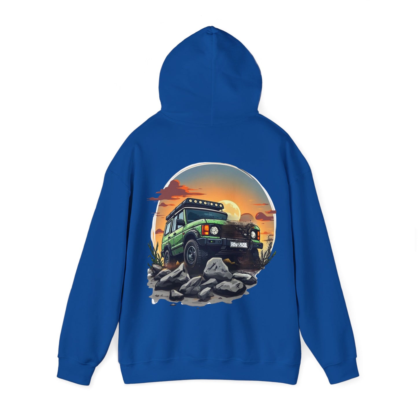 Adventure Hoodie with Fun SUV Design, Great for Road Trips, Gift for Car Lovers, Perfect for Outdoor Adventures, Casual Wear, Unique