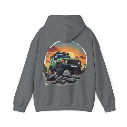 Adventure Hoodie with Fun SUV Design, Great for Road Trips, Gift for Car Lovers, Perfect for Outdoor Adventures, Casual Wear, Unique