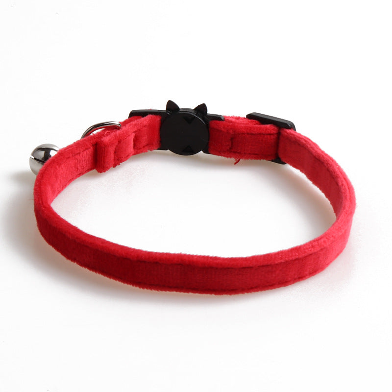 Bowknot Velvet Pet Collars for Dogs-8