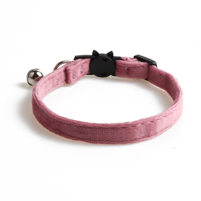 Bowknot Velvet Pet Collars for Dogs-10