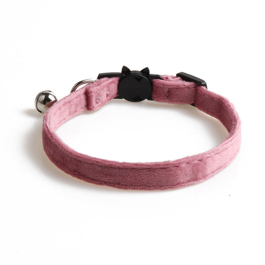Bowknot Velvet Pet Collars for Dogs-10