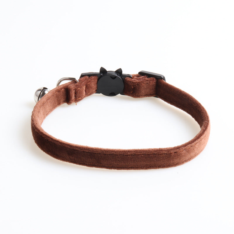 Bowknot Velvet Pet Collars for Dogs-11