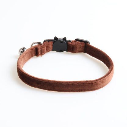 Bowknot Velvet Pet Collars for Dogs-11